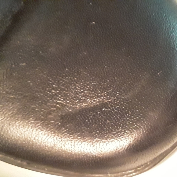 Clark's Black Ruched Leather Loafers - Picture 16 of 16